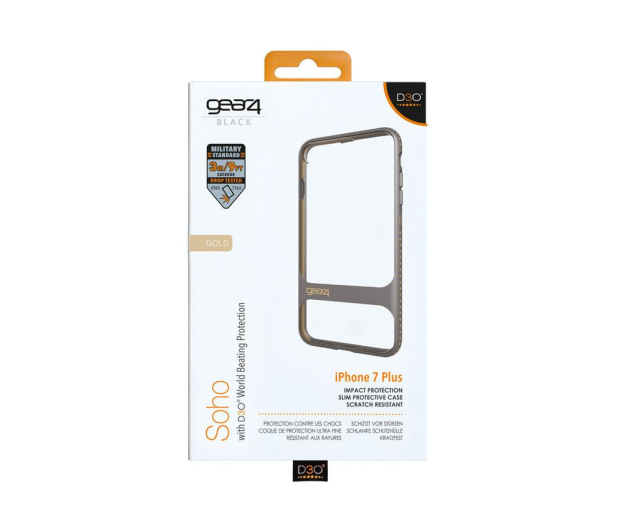 Etui Soho do iPhone 7+/8+ złote - 1438397 - zdjęcie 5
